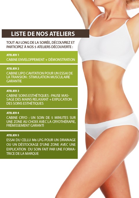 Ateliers sur la Detox Night de Bodyline